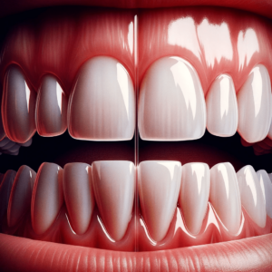 Próchnica zębów - zabieg leczenia próchnicy z użyciem koferdamu dla izolacji i ochrony zęba